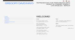 Desktop Screenshot of gregorydavidmayo.com